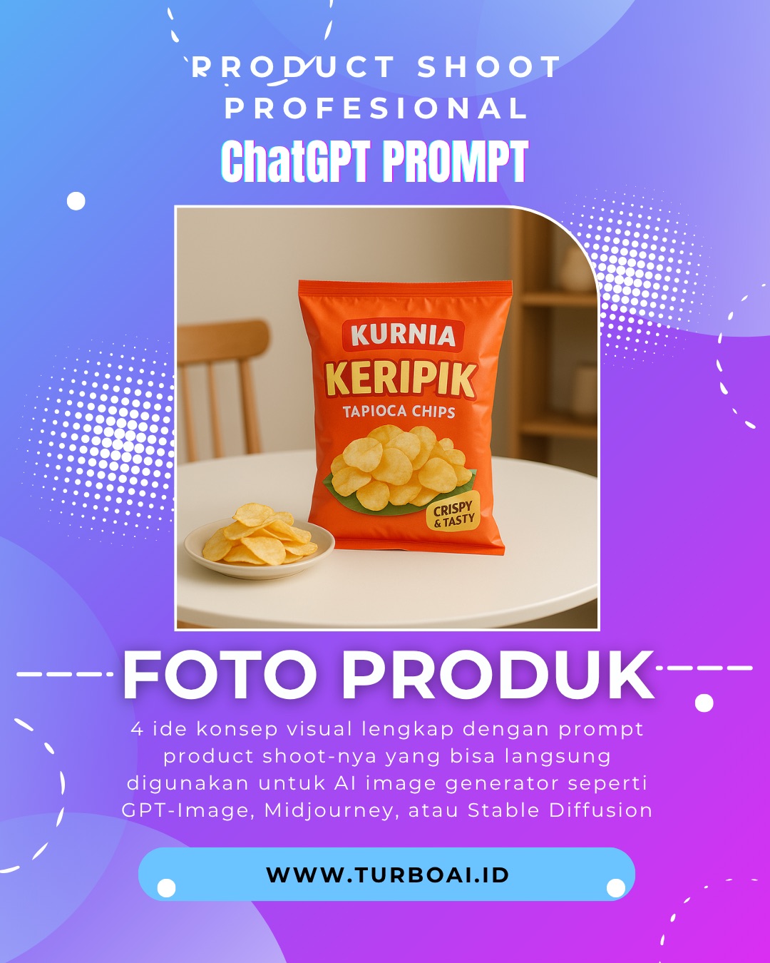 Cuma Pakai Prompt, Foto Produk Kamu Bisa Sekelas Studio! 😱