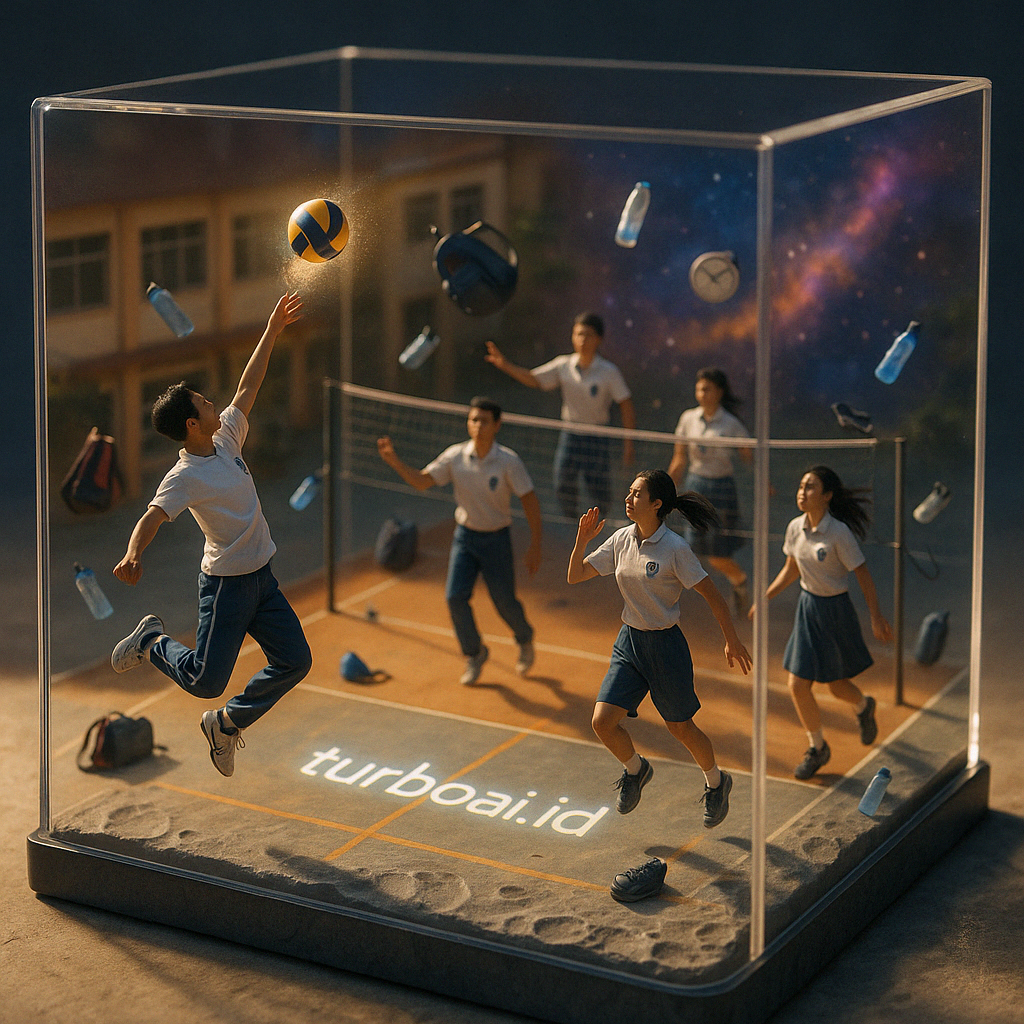 Prompt ChatGPT ๐ Melayang di Sekolah: Diorama 3D Olahraga favorite Kegiatan Siswa yang Bikin Takjub