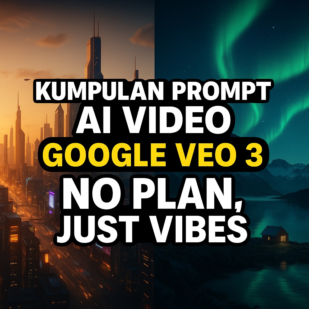 5 Prompt Video AI Google Veo 3 Paling Keren — Hasilnya Bikin Merinding!