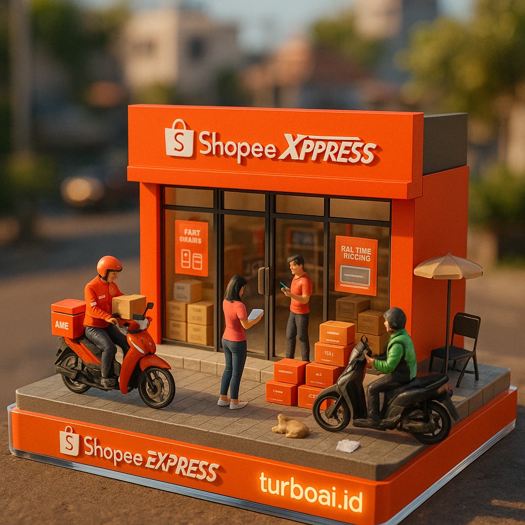 Koleksi Prompt AI Miniatur 3D Ekspedisi Indonesia โ JNE, J&T, Pos, SiCepat, Shopee